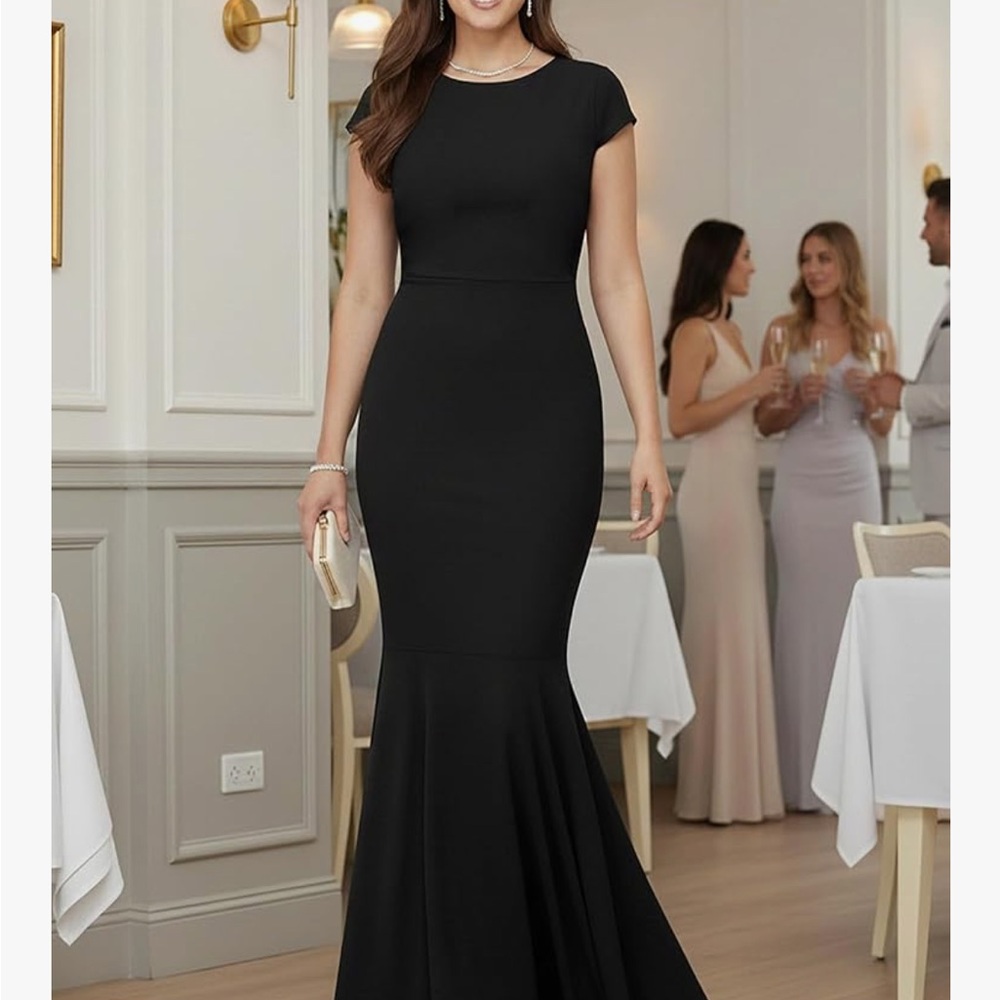 Sophisticated Black Maxi Dress